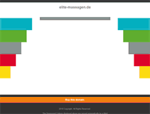 Tablet Screenshot of elite-massagen.de